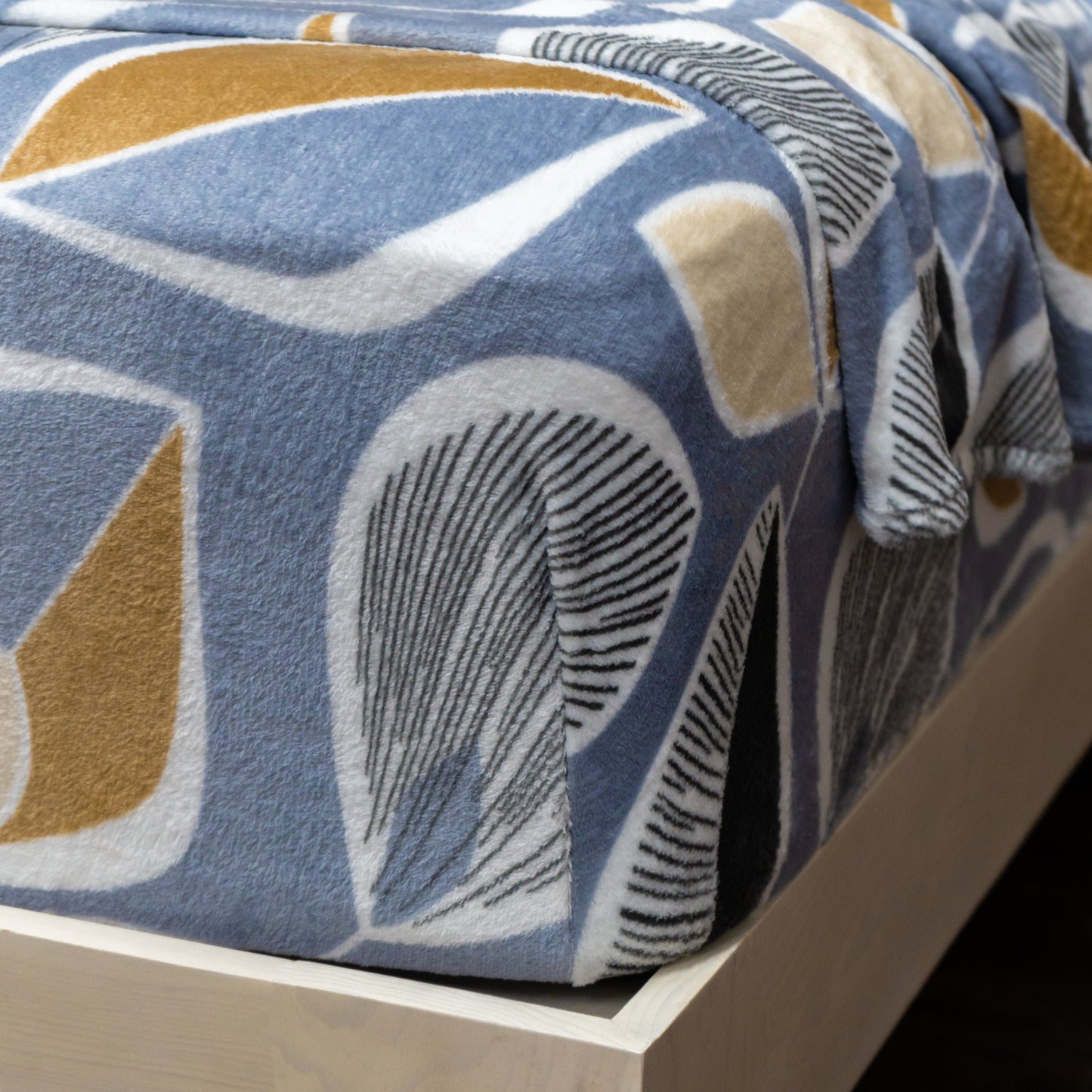 Sábana Flannel King Size ARTEMIS Con 2 Fundas