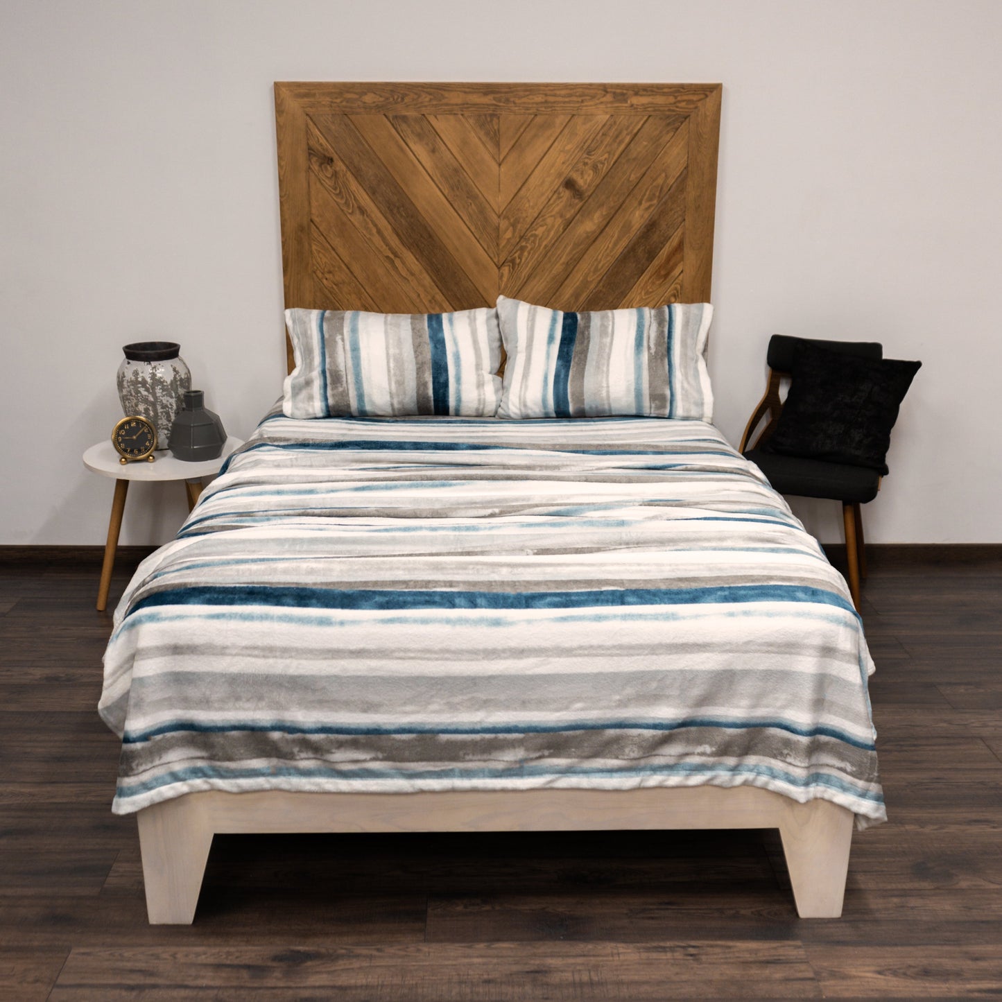 Sábana Flannel King Size POLO Con 2 Fundas