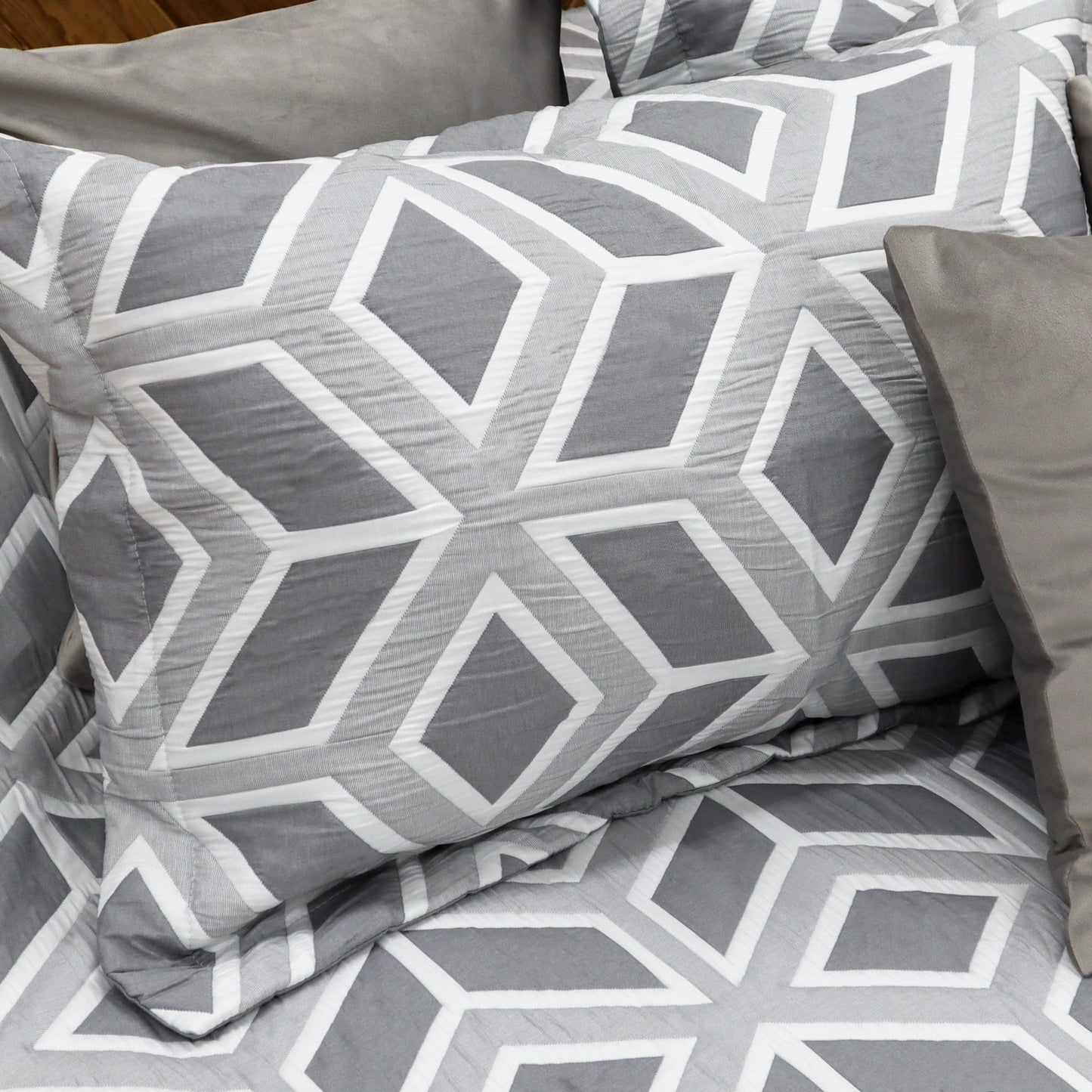 Edredón Jacquard PRISMA Doble Vista, Matrimonial y King Size