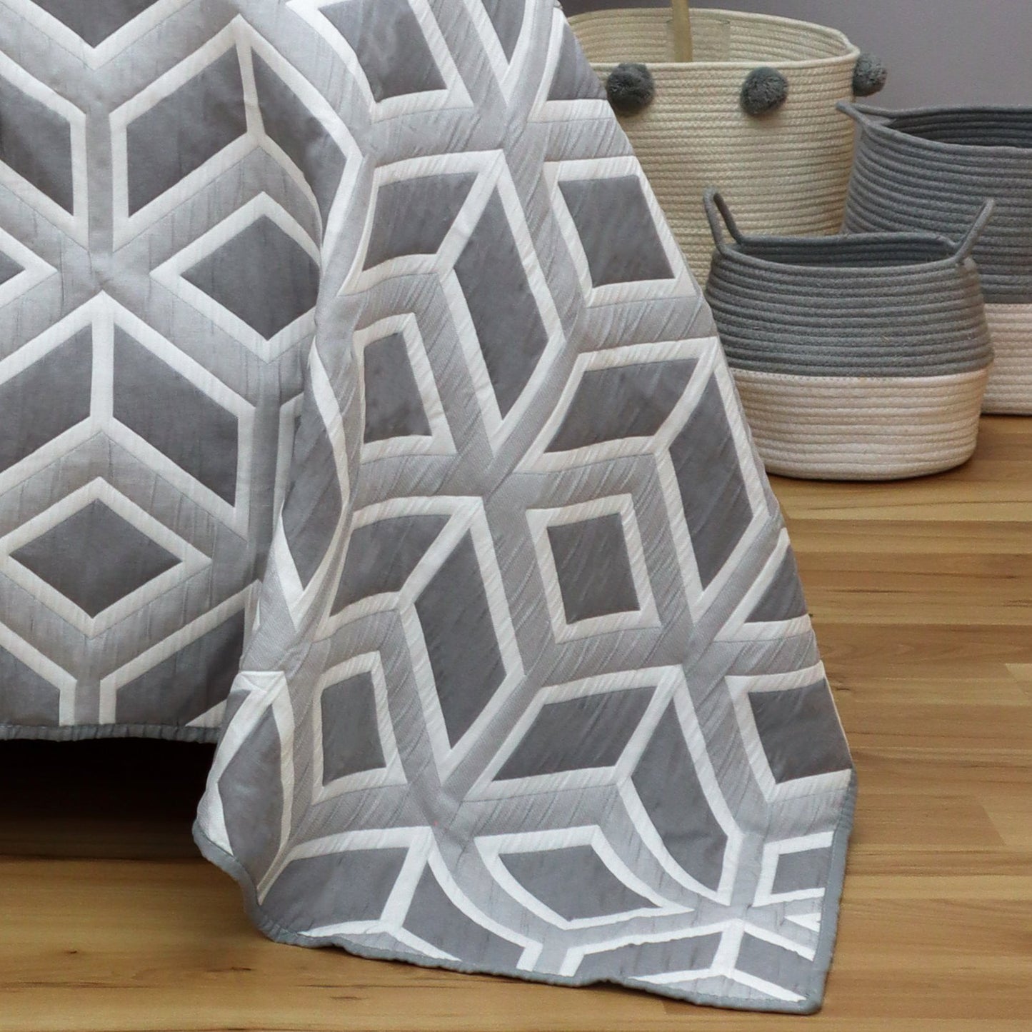 Edredón Jacquard PRISMA Doble Vista, Matrimonial y King Size