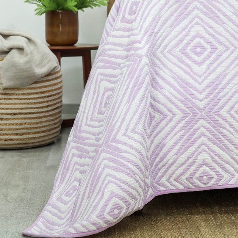 EDREDÓN JACQUARD SAHARA LILA